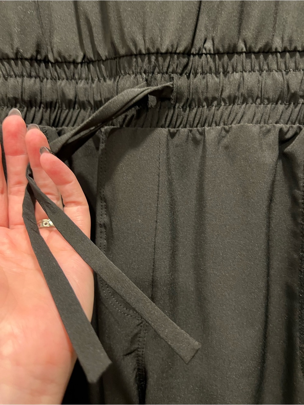 Albion Fit Jetsetter Jumpsuit Crop Jogger Black Medium - Picture 7 of 12